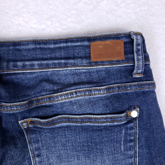 Judy Blue Button Fly Bermuda Denim Shorts 2XL Blue Stretch High Rise - Picture 9 of 9